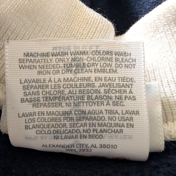 Vintage Morning Sun Unisex Size L Kitty Dog Cherry Blossoms Mock Sweatshirt Top - Picture 11 of 11